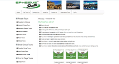 Desktop Screenshot of ephesusshuttle.com